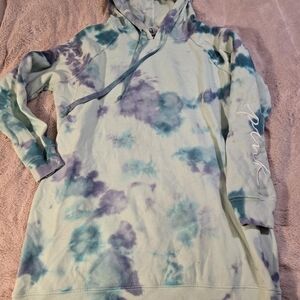 PINK Victoria's Secret Pastel Tie-Dye Hoodie